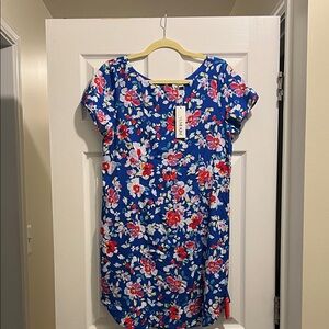 YUMI KIM NWOT Floral Blue Dress